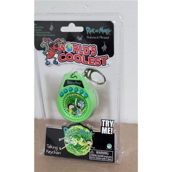 World&#039;s Coolest Rick and Morty Talking Keychain Super Impulse w/ six - Picture 5 of 7